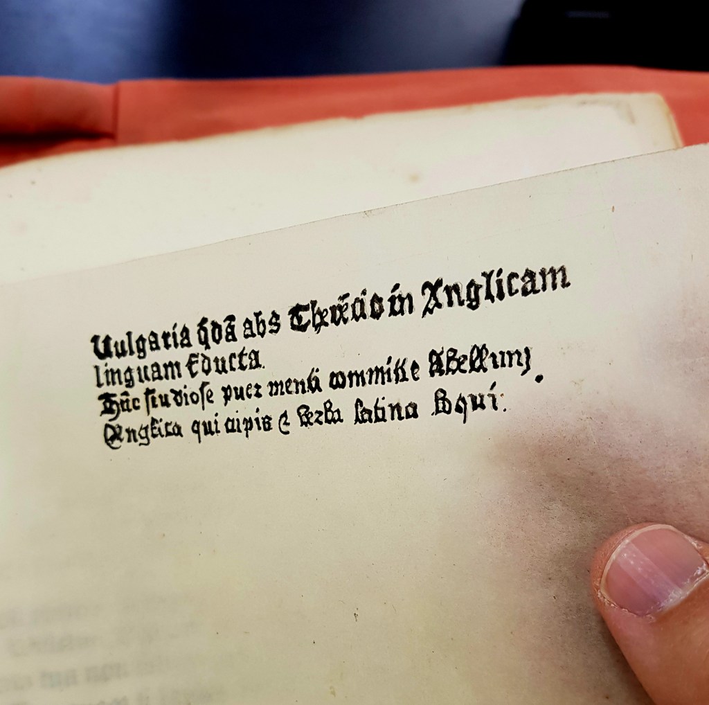 Typographical Antiquities: Being an Historical Account of Printing in England by Joseph Ames, published in London in 1749 by W. Faden.