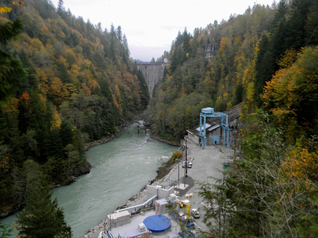 Lower Baker Dam on the Baker River